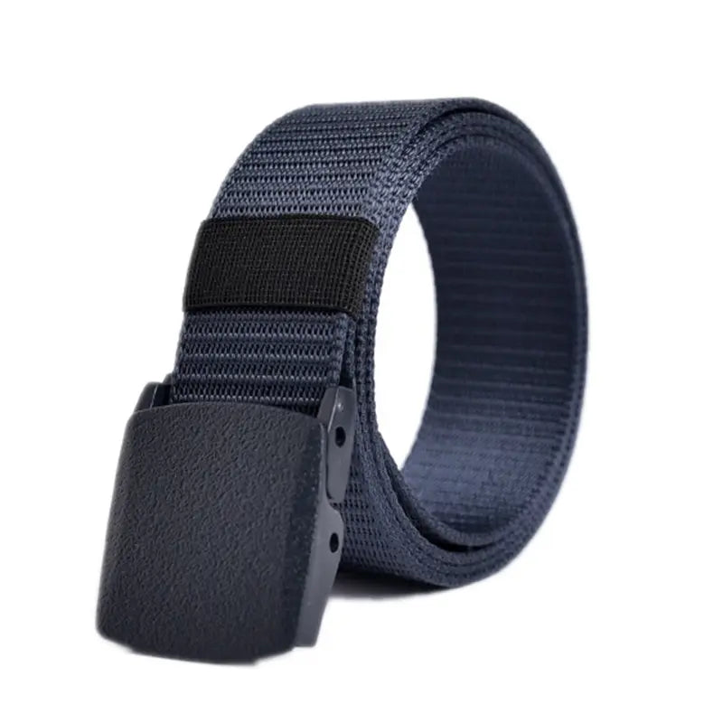 Mens Nylon Tactical Belt - Automatic Buckle, Outdoor Hunting