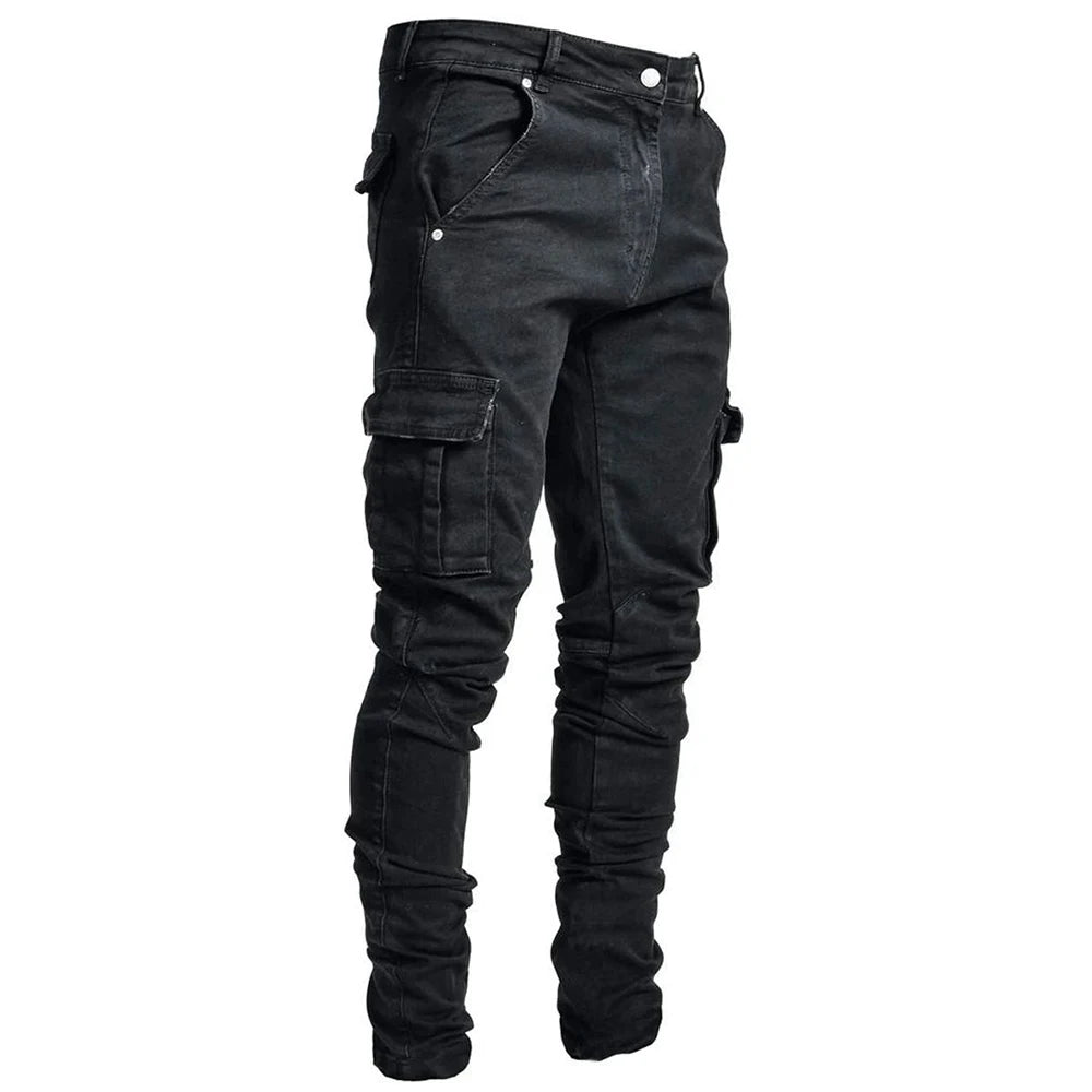 Men’s Slim Fit Cargo Jeans