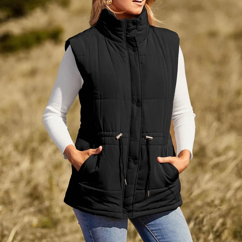 Women's Sleeveless Outerwear Jacket