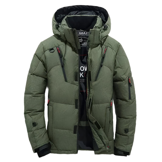 Men's Hooded Duck Down Jacket