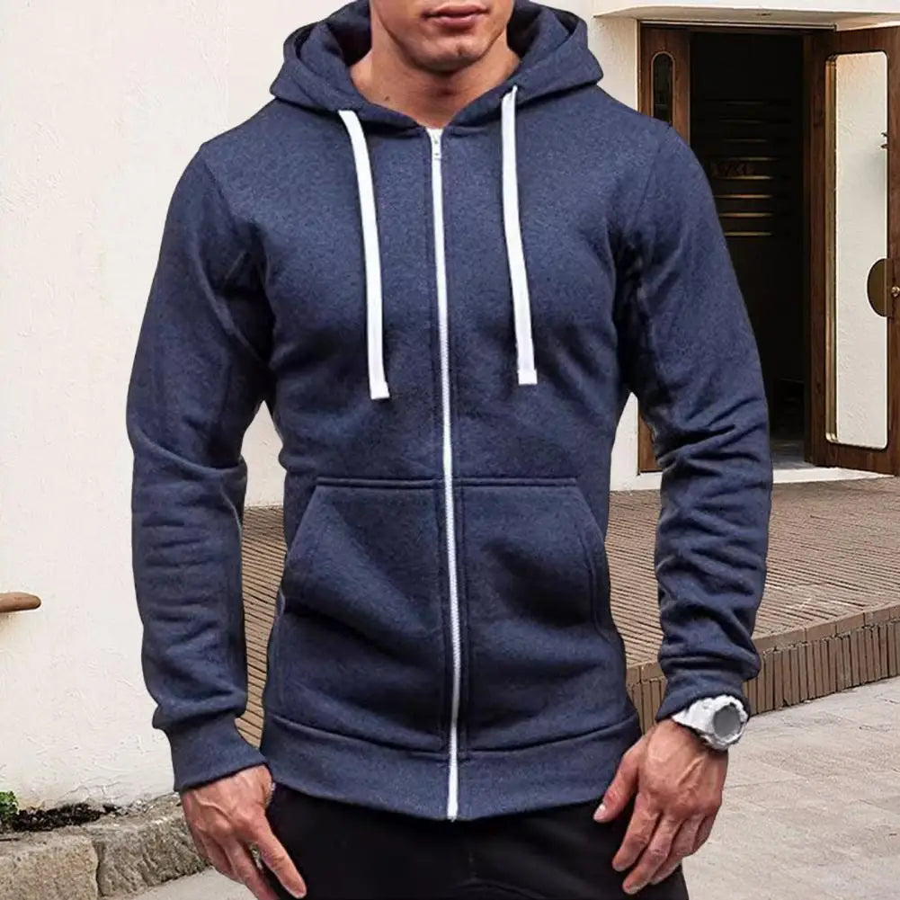 Men's Zipper Cardigan Sweatshirt