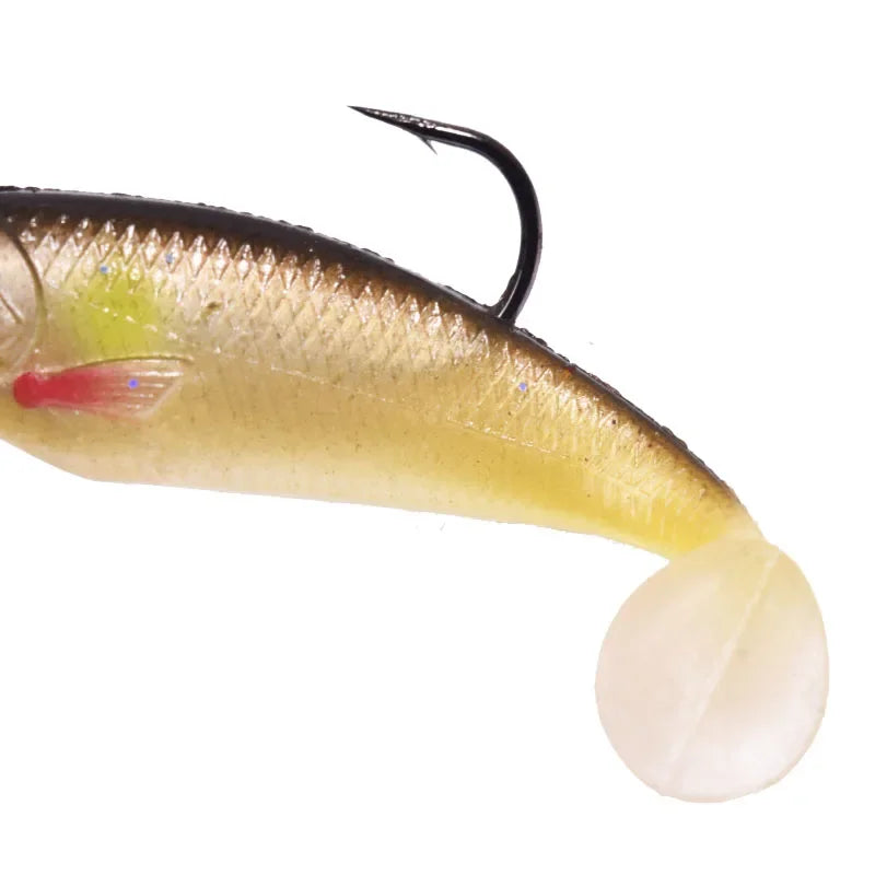 Silicone Jig Head Soft Bait Lure – 75mm, 9.5g