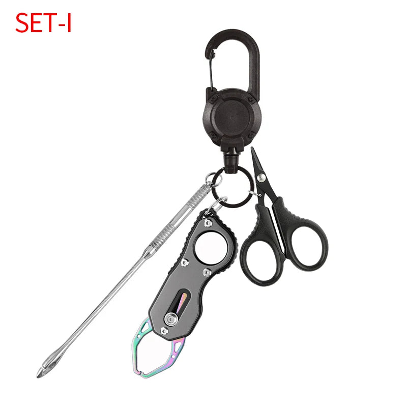 Aluminum Fishing Lip Gripper & Pliers