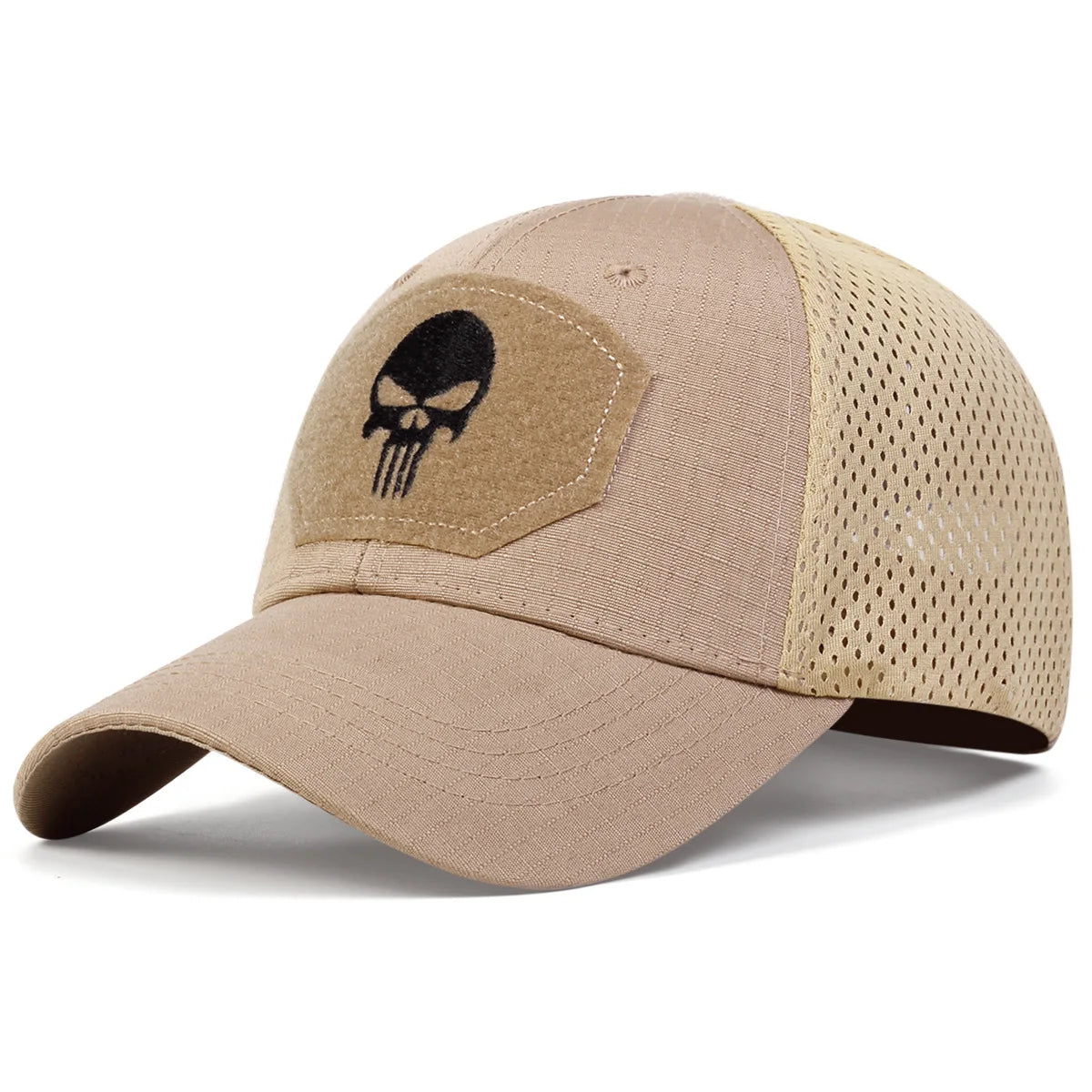 Skull Embroidered Baseball Cap