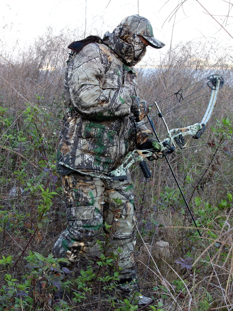 Winter Hunting Camo Suit with Accessories