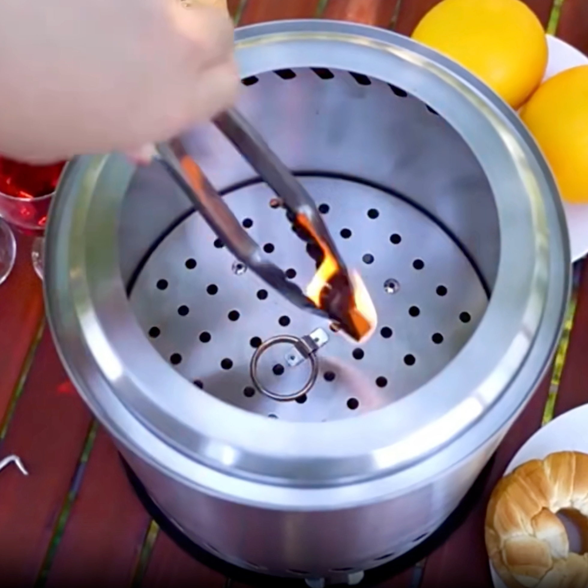 Mini Stainless Steel Campfire Stove