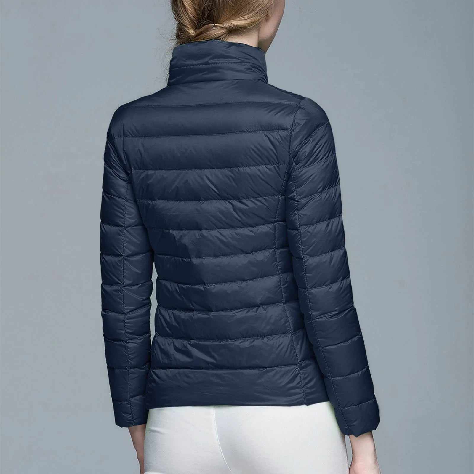 Women’s Winter Coat - Ultra Light White Duck Down Jacket