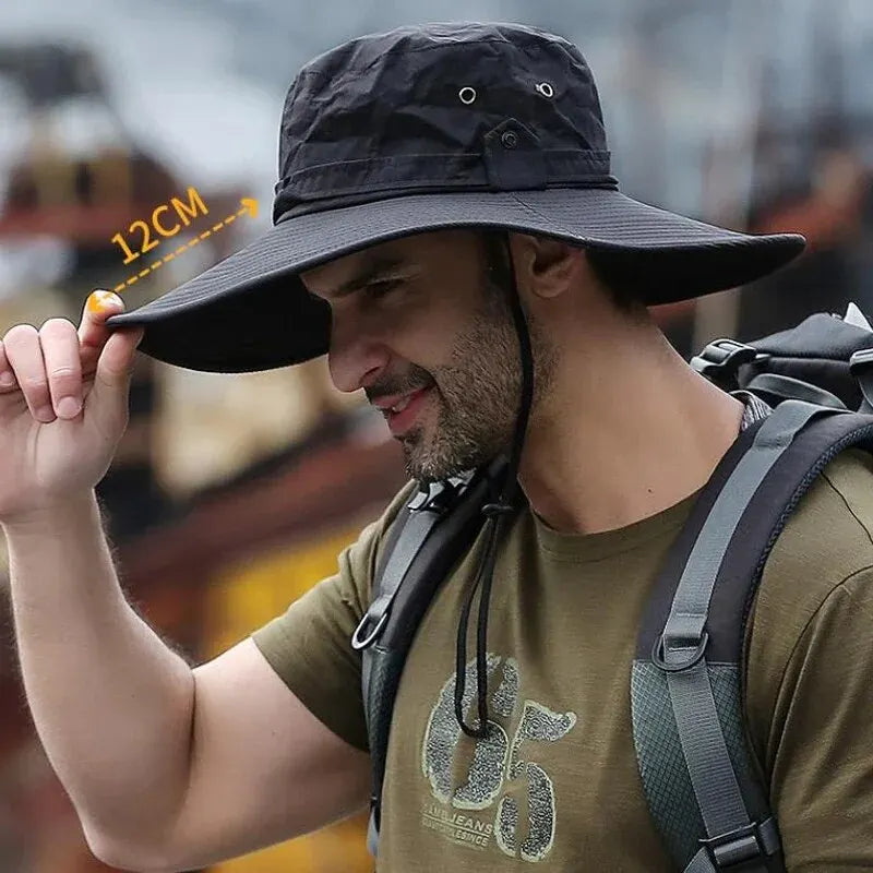 Breathable, Waterproof & UV-Resistant Fishing Hat