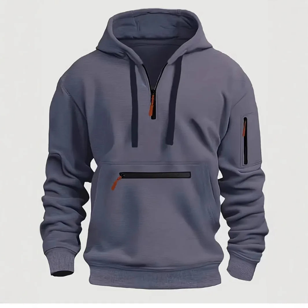 Men's Warm Zipper Hoodie