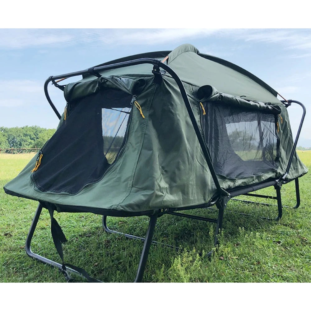 Foldable Off-Ground Fishing Sleeping Tent