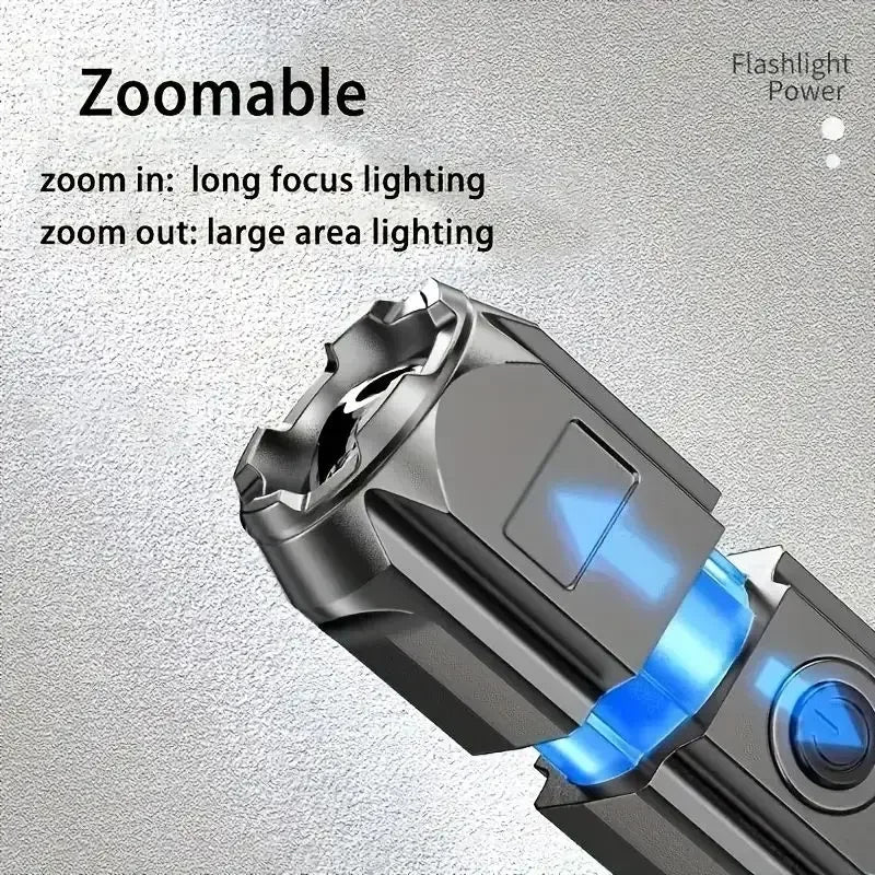 Powerful LED Rechargeable Flashlight