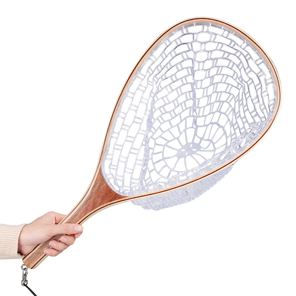 Classic Wooden Fishing Landing Net