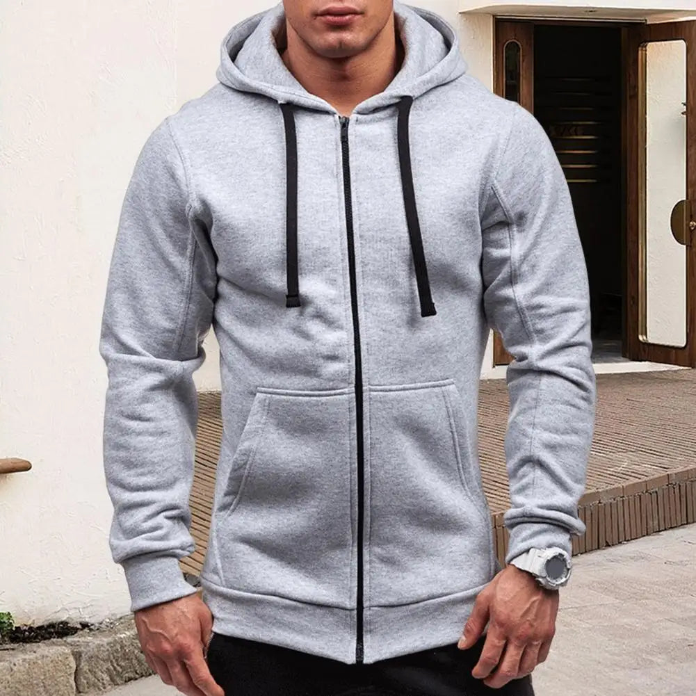 Men's Zipper Cardigan Sweatshirt