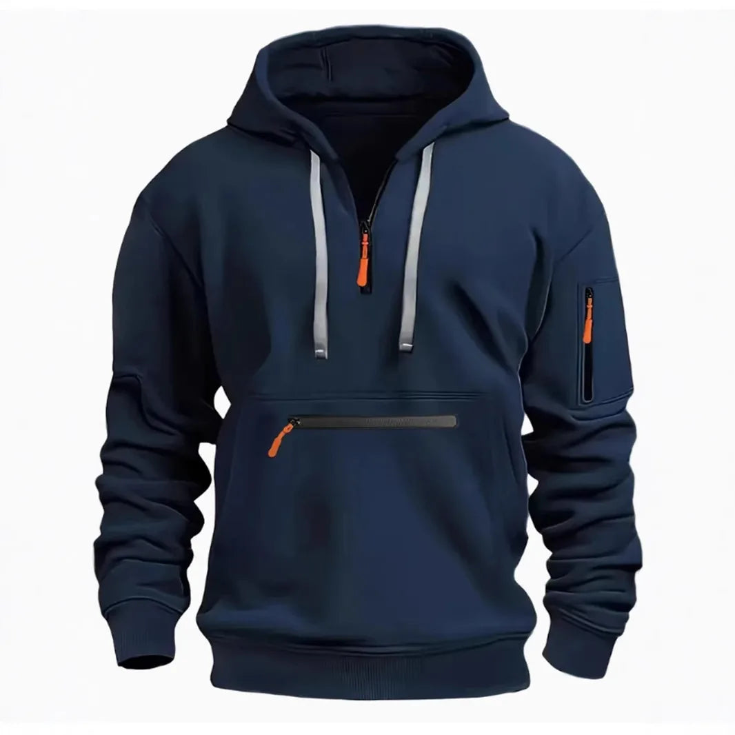 Men's Warm Zipper Hoodie