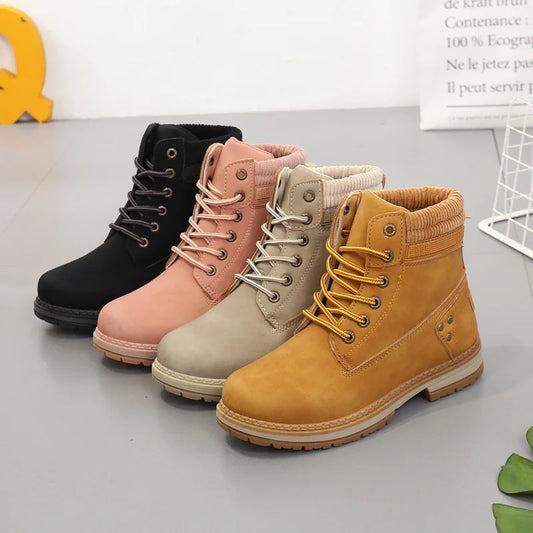 Women's Thick Sole Ankle Boots